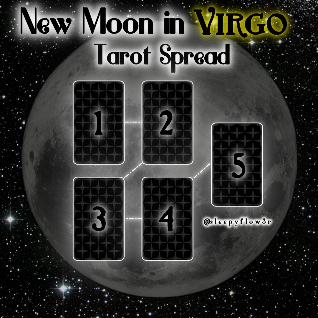 New Moon in Virgo Tarot Spread September 2020 – Raven Rosie
